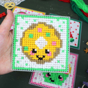 Набор для вышивания на пластиковой канве 