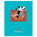 Тетрадь полуобщая в клетку 