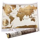 Скретч-карта мира (70х50 см) — фото, картинка — 3