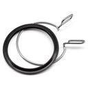 Пяльцы круглые (чёрные; 5,8 см) — фото, картинка — 3