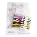 Набор для вышивания на пластиковой канве 