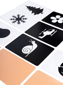 Обучающие черно-белые карточки — фото, картинка — 5