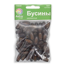 Бусины деревянные (15 мм; коричневый; 70 шт.) — фото, картинка — 3