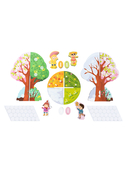 Игра на липучках. Времена года — фото, картинка — 2