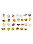 Игра на липучках. Времена года — фото, картинка — 3