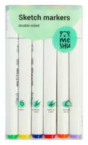 Набор маркеров двусторонних 