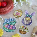 Набор для вышивания на пластиковой канве 