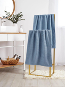 Полотенце махровое (70x140 см; голубой) — фото, картинка — 2