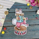 Набор для вышивания на пластиковой канве 