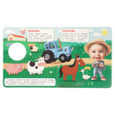 Едем в гости. Синий трактор. Книжка с фотографией — фото, картинка — 3