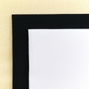 Набор цветной канвы без рисунка (50х50 см; белый, черный, кремовый) — фото, картинка — 2