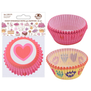 Форма бумажная для выпекания (50 шт.) — фото, картинка — 1