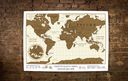 Скретч-карта мира (82х58 см) — фото, картинка — 3