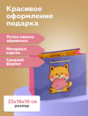 Пакет бумажный подарочный 