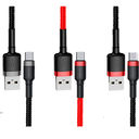 Кабель Baseus cafule Cable USB For Type-C 2A (1 м; чёрный) — фото, картинка — 2