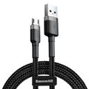 Кабель Baseus cafule Cable USB For Type-C 2A (1 м; чёрный) — фото, картинка — 1