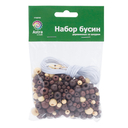 Набор деревянных бусин (натуральный микс) — фото, картинка — 3