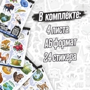 Набор виниловых наклеек 