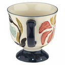 Кружка ''Пробуждение'' (кремовый-темно-синий) — фото, картинка — 5