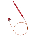 Набор съемных спиц для вязания (10 см; 13 размеров; красный) — фото, картинка — 3