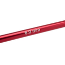 Набор съемных спиц для вязания (10 см; 13 размеров; красный) — фото, картинка — 5