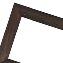 Рамка деревянная со стеклом (венге; 21х30 см) — фото, картинка — 1