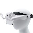 Лупа налобная с подсветкой 