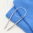 Спицы круговые для вязания (металл; 6 мм; 60 см) — фото, картинка — 5