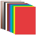 Картон цветной мелованный 