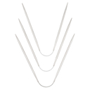 Спицы носочные для вязания (металл; 3 мм; 21 см; 3 шт.) — фото, картинка — 1