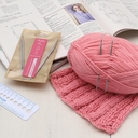 Спицы носочные для вязания (металл; 3 мм; 21 см; 3 шт.) — фото, картинка — 5