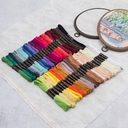 Набор ниток для вышивания №2 (50 цветов) — фото, картинка — 1