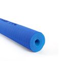 Коврик для йоги и фитнеса Core FM-201 (173х61х0,4 см; темно-синий/синий) — фото, картинка — 2
