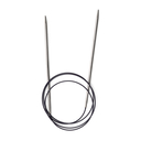 Спицы круговые для вязания (латунь; 3,5 мм; 100 см) — фото, картинка — 1