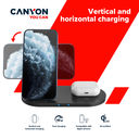 Беспроводное зарядное устройство Canyon CNS-WCS202B — фото, картинка — 4