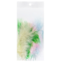 Перо марабу обработанное 