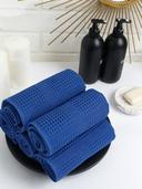 Полотенце вафельное (35х75 см; ярко-синий) — фото, картинка — 1