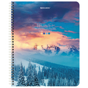 Тетрадь общая в клетку на гребне 