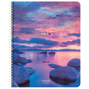 Тетрадь общая в клетку на гребне 