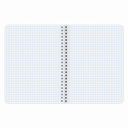 Тетрадь общая в клетку на гребне 