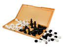 Шахматы, шашки, нарды (большие; бежевые) — фото, картинка — 7