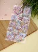 Набор гелевых наклеек 