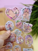 Набор гелевых наклеек 