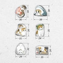 Набор 3D наклеек 