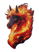 Деревянный пазл-копилка 