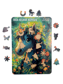 Деревянный пазл 