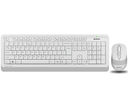 Беспроводной набор A4Tech Fstyler FG1010 (бело-серый; мышь, клавиатура) — фото, картинка — 1