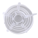 Набор силиконовых крышек (6 шт.; белый) — фото, картинка — 1