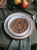 Тарелка фарфоровая 