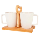 Набор кружек на подставке 